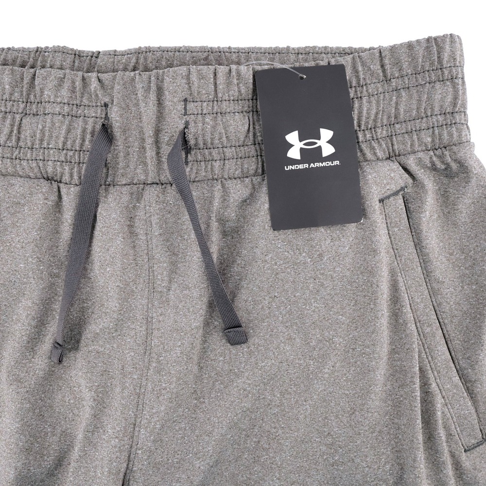 NEW Under Armour Tech Capri Pant Gray Sweatpants Womens Size Medium